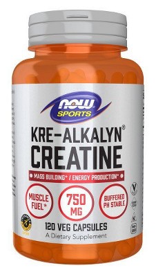 Kre-Alkalyn Creatine by Now Foods  -  120 Capsule