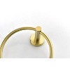 ChicFurnit Bathroom Towel Holder 3 Piece Hardware Set for Easy Installation and Modern Design, Gold, 10.2"*8.9"*2.8" - 2 of 4