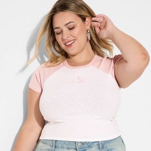Women's Short Sleeve Roundneck T-Shirt Wild Fable™ - 1 of 4