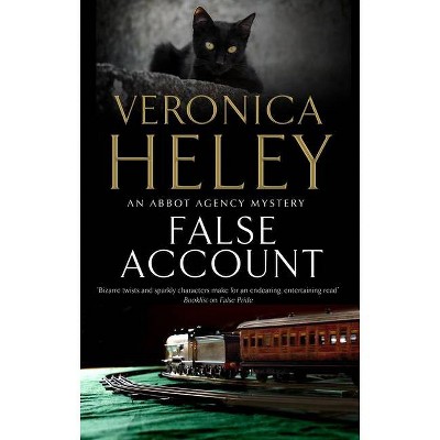 False Account - (Abbot Agency Mystery) Large Print by  Veronica Heley (Hardcover)