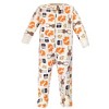 Hudson Baby Infant Boy Cotton Zipper Sleep and Play 3pk, Forest - 2 of 4