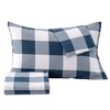 100% Turkish Cotton Classic Printed Flannel Sheet Set - Isla Jade - 4 of 4