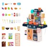 Sandinrayli Kitchen Playset For Kids With Sink Water Light and Sound Pretend Cooking Play Toy Boys Girls Gift - 4 of 4
