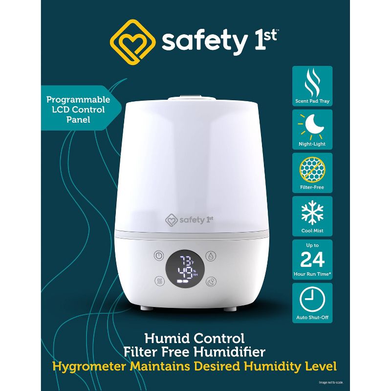 Safety 1st Humid Control Filter Free Humidifier, 1 of 14
