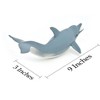 Collectible Wildlife Gifts | Dolphin, Porpoise, Bottlenose, Marine Mammal, Soft Rubber, Realistic, Model, Toy, Gift,      9"     F101 B496 - 2 of 4