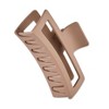 scünci Recycled Large Open Rectangle Claw Clip - Matte Beige - Thick Hair - image 2 of 4