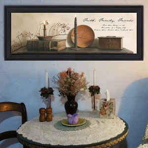 Gulches Modern Framed Wall Art Large Handcrafted Wood Decor for Living Room, Fade Resistant, Ready to Hang, Minimalist Design - 1 of 4