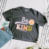 Simply Sage Market S.W.Smiley Be Kind Smiley Face Boxy Crop Top - 3 of 4