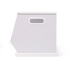 Wood Toy Storage Cubby and Kids' Bookcase White - Humble Crew: MDF Frame, Open Bin Shelf, Kids Toy Organizer - 3 of 4