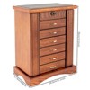 YIYIBYUS 7 Layers Large Jewelry Box for Jewelry Storage With Key Lock - 4 of 4