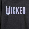 Women's - Wicked - Sparkle Logo Lightweight French Terry Wide Neck Long Sleeve Graphic Shirt - 2 of 4