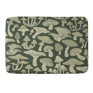 Deny Designs Avenie Mushroom In Forest Memory Foam Bath Mat - 1 of 4