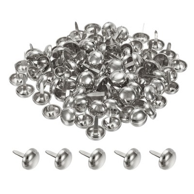 Unique Bargains Corrosion Resistance Light Weight Durable Arts and Crafts Brads 100 Pcs