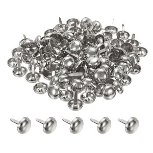 Unique Bargains Corrosion Resistance Light Weight Durable Arts and Crafts Brads 100 Pcs - 1 of 4