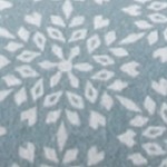 snowflake - mosaic blue