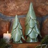 TAG Vail Light Green Ceramic Tree Decor 10 Inch Holiday Sculpture Decorative Object for Christmas and Seasonal Decor - 2 of 2