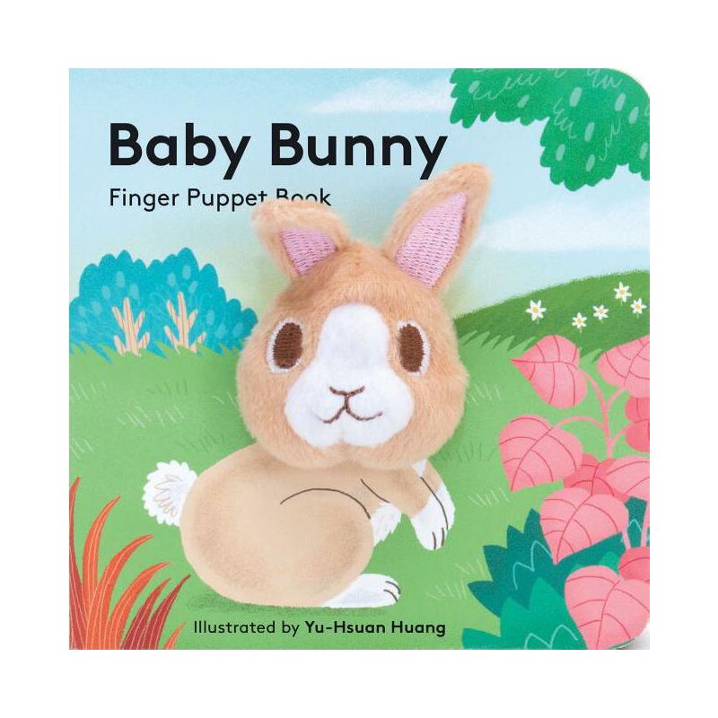 Baby Bunny: Finger Puppet Book - (Baby Animal Finger Puppets) by  Chronicle Books (Board Book), 1 of 2