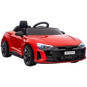 Aosom Kids Ride on Car with Remote Control, 12V 3.1 MPH Electric Car for Kids, Battery Powered Ride-on Toy for 37-60 Months Boys and Girls - 1 of 4