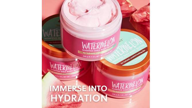 Tree Hut Watermelon Whipped Shea Body Butter - 8.4oz, 2 of 14, play video