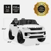 Best Choice Products Kids 24V 2-Seater Licensed Range Rover Ride-On Car w/ Parent Control 132lb Weight Capacity - 2 of 4