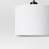 Knox Adjustable Shaded Table Lamp Black - Threshold™ - image 4 of 4