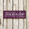 Slickblue Sweet Goodnight Quote Sign, 3.5x10 Rustic Knotty Pine Wood Plaque, Wall or Shelf Decor - 2 of 3