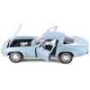 1963 Chevrolet Corvette Light Blue Metallic 1/24-1/27 Diecast Model Car by Welly - 3 of 3
