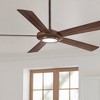 52" Minka Aire Modern Indoor Ceiling Fan with LED Light Remote Control Distressed Koa Brown for Living Room Kitchen Bedroom Family - 2 of 4