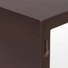 Set of 3 Cubbi Floating Wall Shelves Espresso - 4 of 4