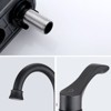 PAGED Bathroom Faucets with 360°Swivel Spout, 4 Inch Centerset Bathroom Sink Faucet with Pop Up Drain - 3 of 4