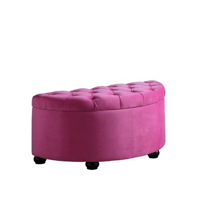 target pink ottoman