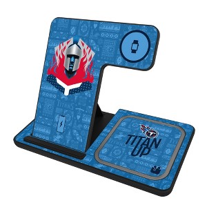 Keyscaper NFL AFC Teams 2024 Edition 15-Watt 3 in 1 Charging Station - 1 of 4