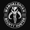 Men's Star Wars The Mandalorian Seek & Destroy Stamp Pull Over Hoodie - 2 of 4