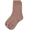 Memoi Toddler's and Kids' Basic Soft Rayon from Bamboo Crew Socks - 3 of 4