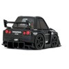 Mini GT Qube Carz Nissan LB ER34 Super Silhouette Skyline Black - 3 of 4