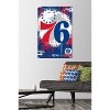 Trends International NBA Philadelphia 76ers - Maximalist Logo 23 Unframed Wall Poster Prints - 2 of 4
