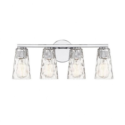 Savoy House Gordon 4 - Light Vanity in  Chrome