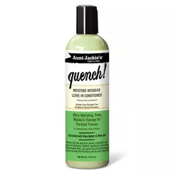 Aunt Jackie's Curls & Coils Quench Moisture Intensive Leave-In Conditioner - 12 fl oz