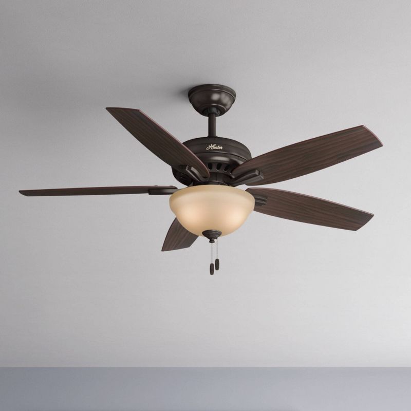 52" Newsome Glossy Ceiling Fan (Includes LED Light Bulb) - Hunter Fan, 5 of 17