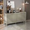VYNXARIA 59" Modern Sideboard Buffet Cabinet with 4 Doors & Adjustable Shelves for Versatile Storage - 4 of 4