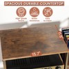 MOEPISY Record Player Stand, 3-Tier Record Player Table with Vinyl Record Holder Up to 300 Albums - 4 of 4