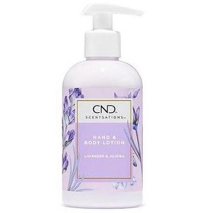 CND Scentsations Hand & Body Lotion | Quick-absorbing hand and body lotion deeply hydrates skin - Lavender & Jojoba (8.3oz) - 1 of 2
