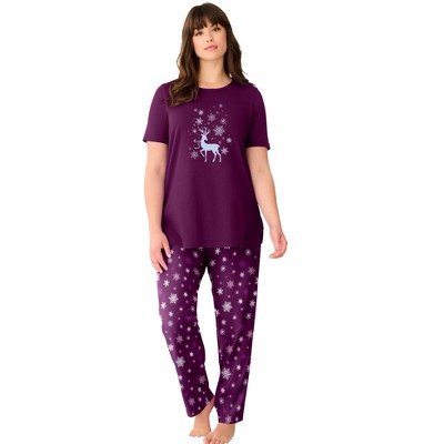 Dreams & Co. Graphic Tee PJ Set