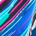 berry turq stripe
