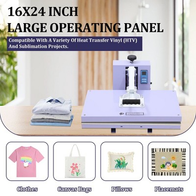 Large Operating Panel T-Shirts Heat Press, Fast Heating, Digital Sublimation Printer High Pressure Heat Press Machine