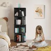 Aoxun Rotating Bookcase for Bedroom, Living Room, Study Room, 4 Tier - 2 of 4