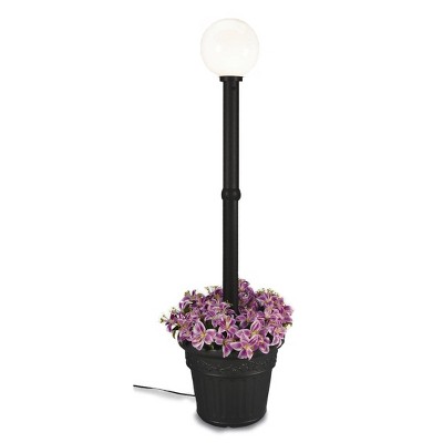 Patio Living Concepts Milano 68100 - Black with White Globe Lantern Planter