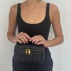 Adornia Black Woven Top Handle Bag - 3 of 4