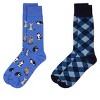 MeMoi 2 Pair Men Novelty Socks - 3 of 4
