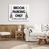 Stupell Industries Broom Parking Witty Halloween Witch Phrase Typography Canvas Art - 3 of 4